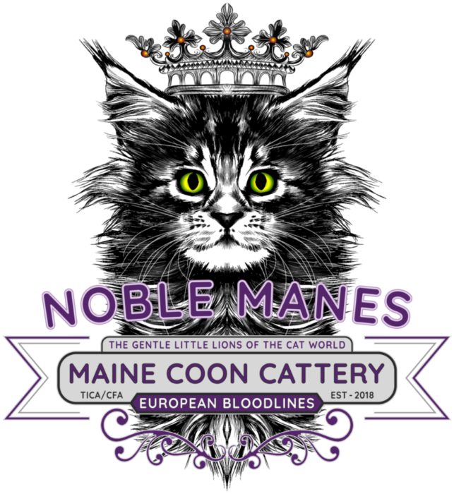 Noble Manes Cattery Logo
